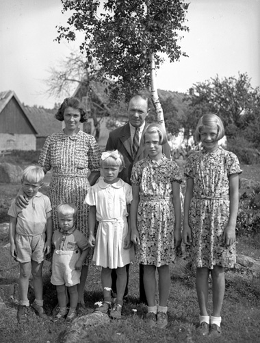 Gustav Zetteberg familjen Elletorp Ekestad.