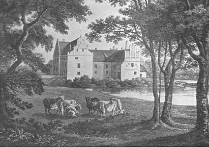 Vanås slott fr 1820-talet.