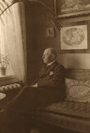 Hans Gabriel Queckfeldt. Höst 1921. Taget med a...