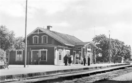 Bräkne-Hoby Järnvägsstation.