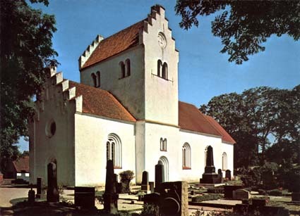 Hästveda: Kyrkan byggd 1100-talets slut.