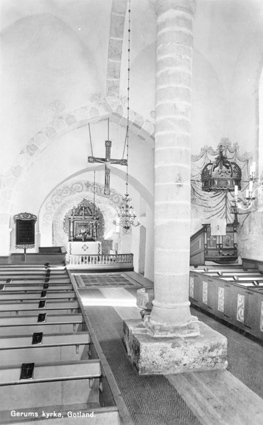 Gerums kyrka, Gotland.