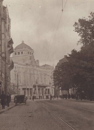 Dramatiska teatern Stockholm hosten 1913. 