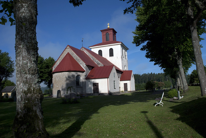 Norra Strö kyrka. 2010-06-28.