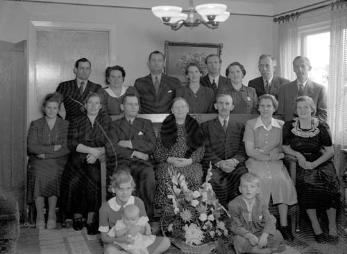 Per Jönsson familjen alla Österslöv Hagalid.