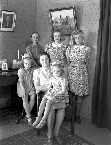 Anna Svenssons familjen Vånga.