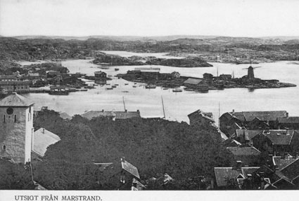 Utsigt från Marstrand.