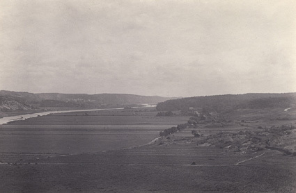 Götaelf söderut från Bohus fästning.
