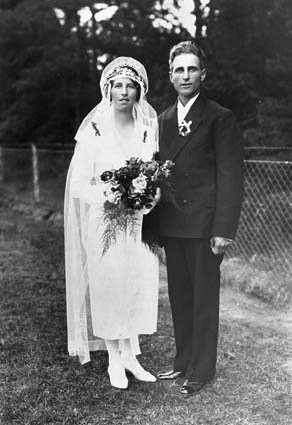 Betty och Gösta Nilsson Söndraby bröllop.