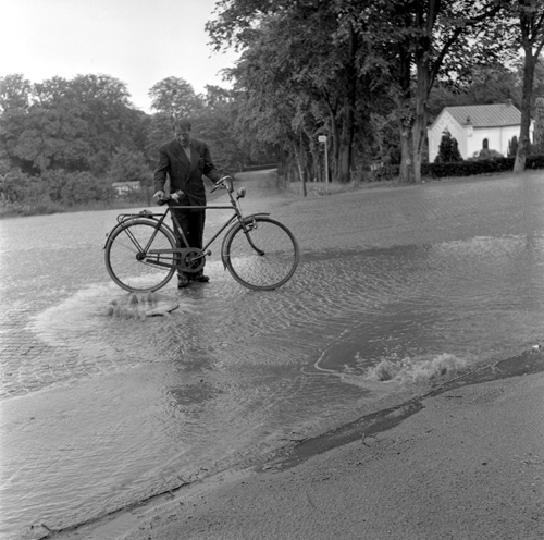 Översvämningar i Simrishamn.