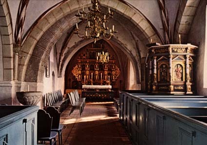 Burlövs gamla kyrka, 1100-talet.