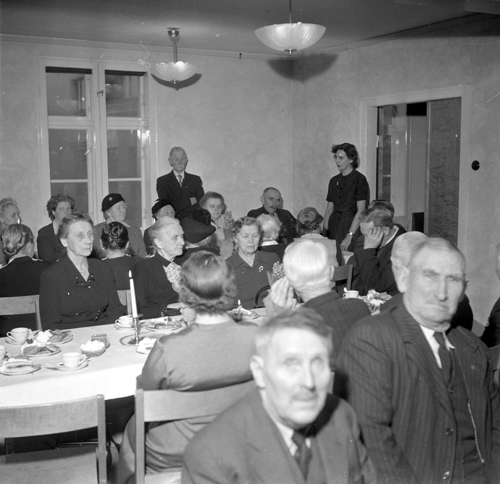 Folkpensionärerna i Simrishamn 1956.
