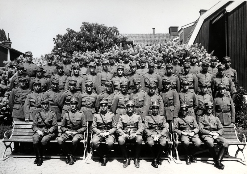 Artilleriets officersaspirantskolan 1936-1937.