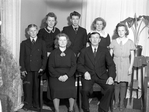 Ernst Bengtsson familjen Lövedal.