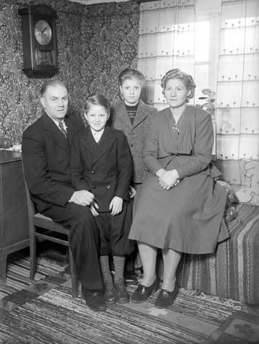 Bernhard Turesson familjen Hommentorp.
