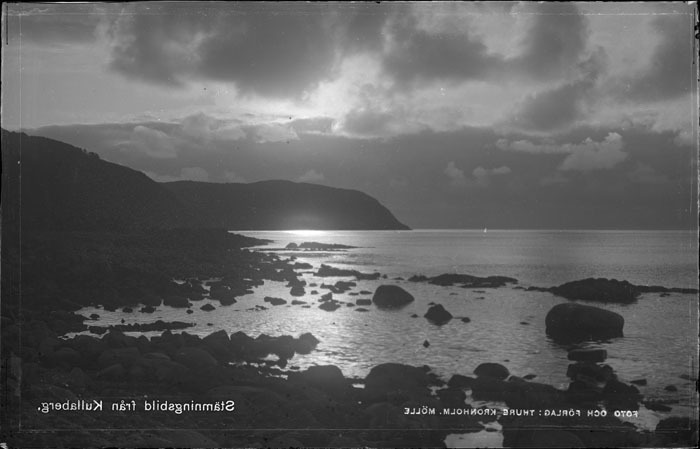 Kronholms klippor. Stämningsbild från Kullaberg.
