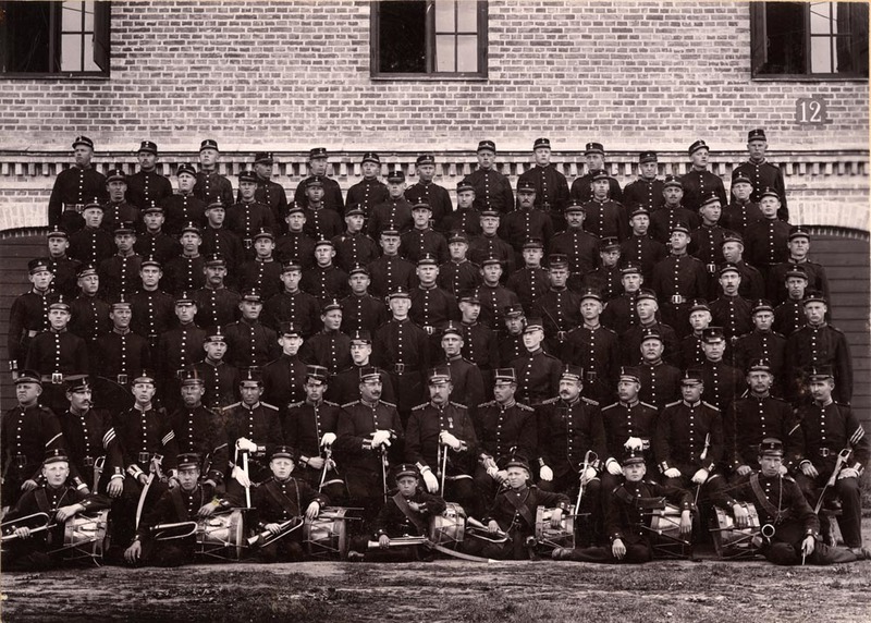 Beväringsrekrytskola år 1897