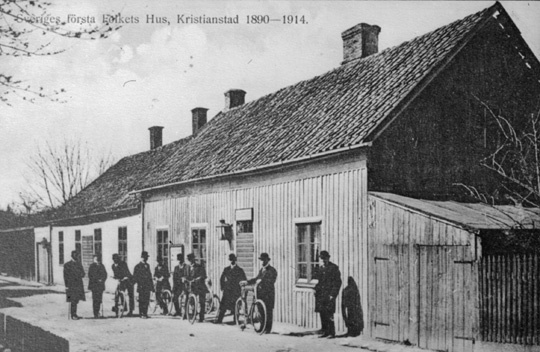 Sveriges första Folkets Hus, Kristianstad 1890-...