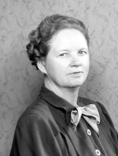 Fru Hilda Persson Passkort Arkelstorp.