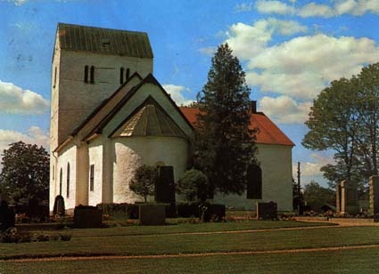 Farstorps 1100-tals kyrka.