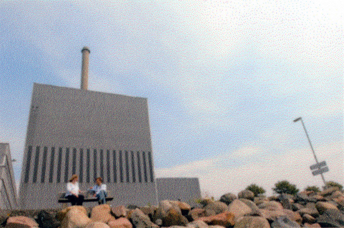 Kärnreaktorbyggnad, Barsebäcks kärnkraftverk.