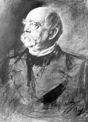 Bismarck som rikskansler.