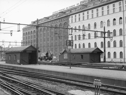 Järnvägsstationen i Kristianstad