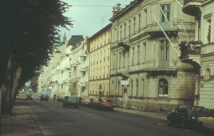 V. Boulevarden i slutet av 1980-talet.