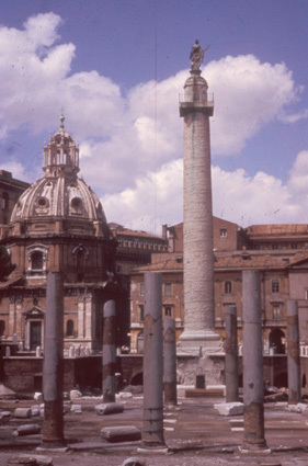 Trajanus kolonn, Rom