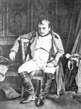 Napoleon, målning av Delaroche.