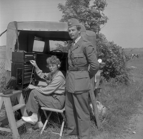 Tele-lottor i Simrishamn 1956