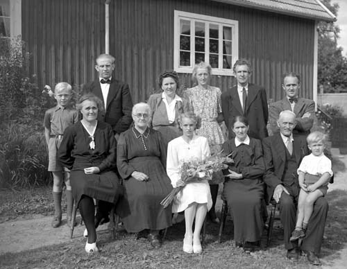 Albert Svensson familj o släkt Svenstorp / Hylta.