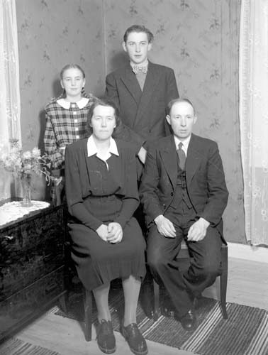 Adolf Svensson familjen höjd Barum.