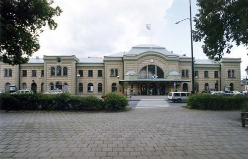 Järnvägsstationen, Kristianstad.