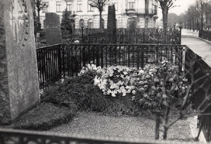Syster Idas graf på Kristianstads kyrkogård.