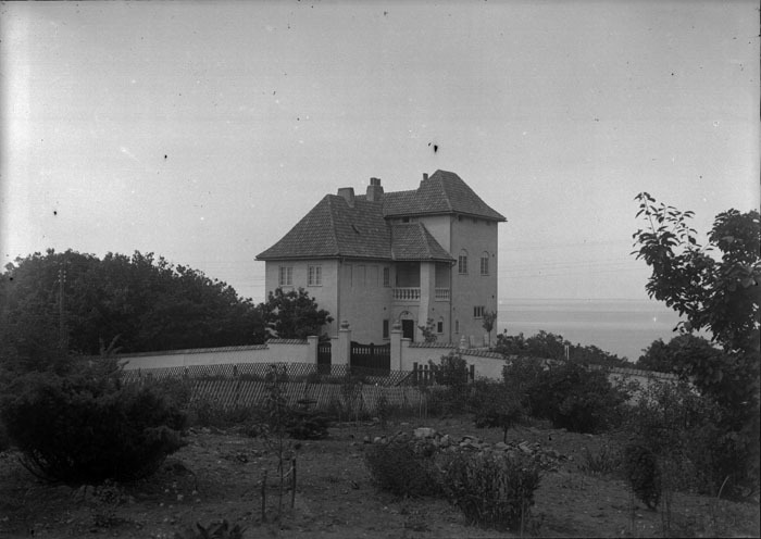 Liljenbergs villa från ingången.
