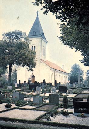 Södra Åby kyrka från 1870