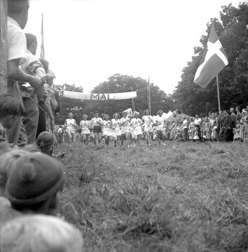 Skillinge  Marschen  i  Gislöv  1949