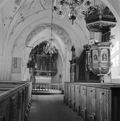 Gualövs kyrka 1963.