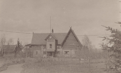 Zorns hus i Mora Maj 1915.