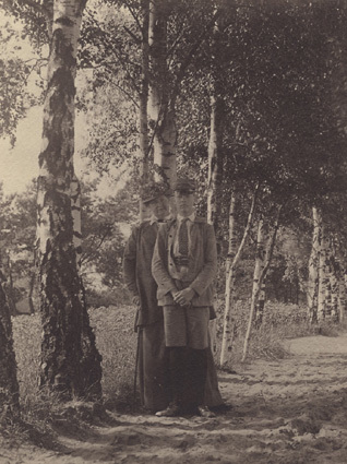 Mamma och Hasse Skelderviken 1915.