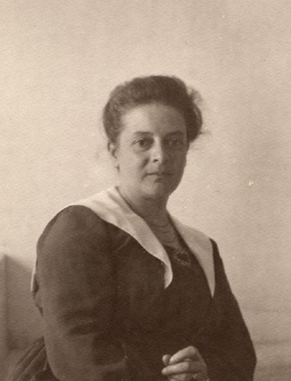 Professorskan Rydbeck, våren 1921.