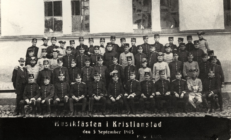 Musikfästen i Kristianstad den 5 September 1915.