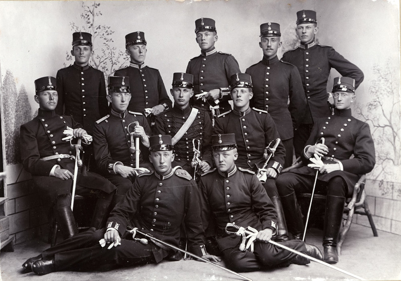 Officerskursen år 1899.