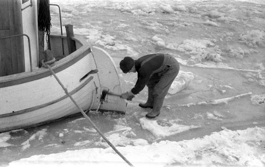Is på Hamnen 1954