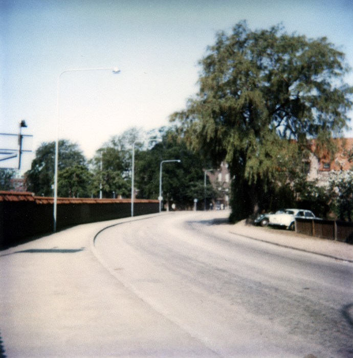 Östra Vallgatan, Helsingborg. Sedd från öster.