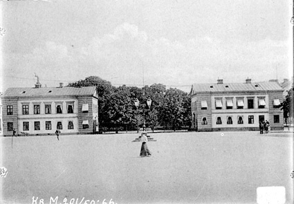 Tyggården i Kristianstad. Bilden tagen före 1912.