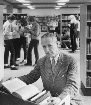 Centralbibliotekschef Wilhelm Edström 1933-69. ...