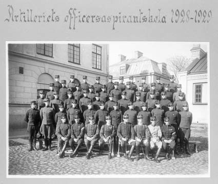 Artilleriets officersaspirantskola 1928-1929