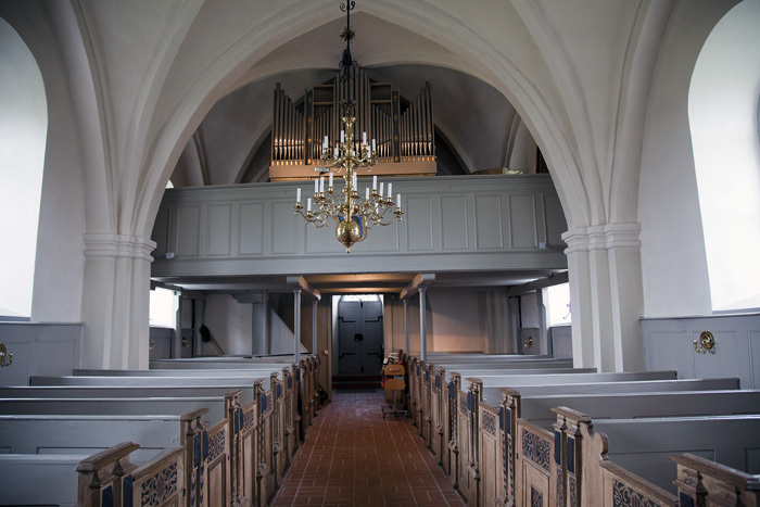 Kyrkorummet i Lyngsjö kyrka. 2011-10-02.